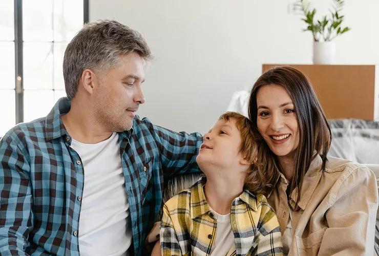Image of happy family
