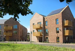 Street view of Rose Hill housing development